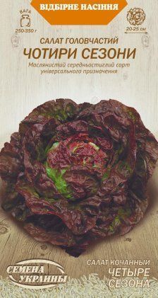 Салат Головчастий ЧОТИРИ СЕЗОНИ [1г] 0659 фото