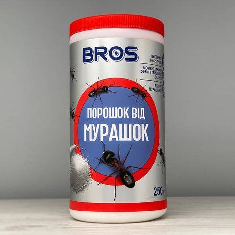 Порошок від мурах Bros 250 г 1308 фото