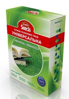 Суміш газонних трав УНІВЕРСАЛЬНА-ROBUSTICA (DLF, Данія) [1кг] 40014 фото