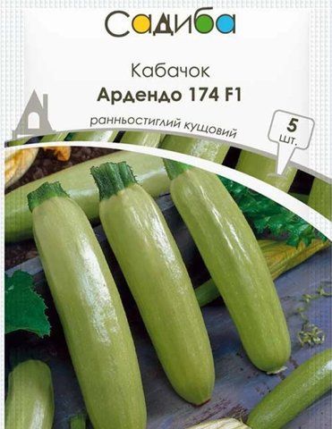 Кабачок Ардендо 174 F1 5 шт 88888888 фото