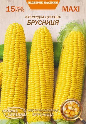 МАКСІ Кукурудза Цукрова БРУСНИЦЯ [15г] 0727 фото