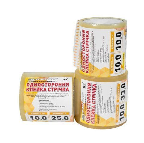 Скотч 100 мкм*10м 10 см ширина для теплої плівки УФ 36 стаб 2150 фото