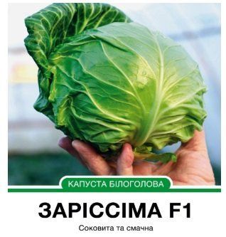 Білоголова капуста Заріссіма F1, 20 шт(самопакування) 2228 фото