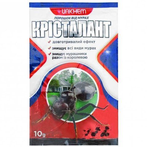 Порошок від мурах Крісталант, 10 г 1313 фото